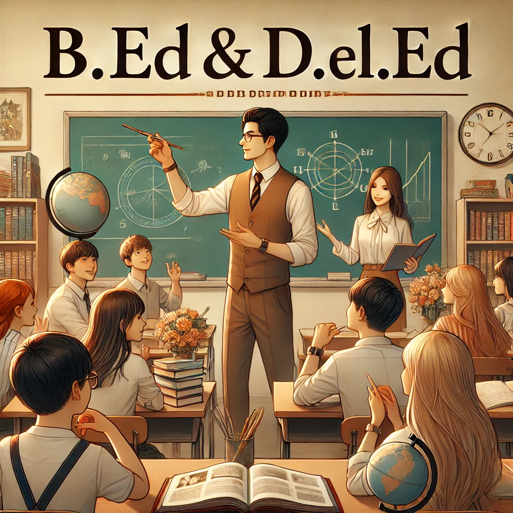 B.Ed & D.El.Ed – Shape the future by becoming a teacher!